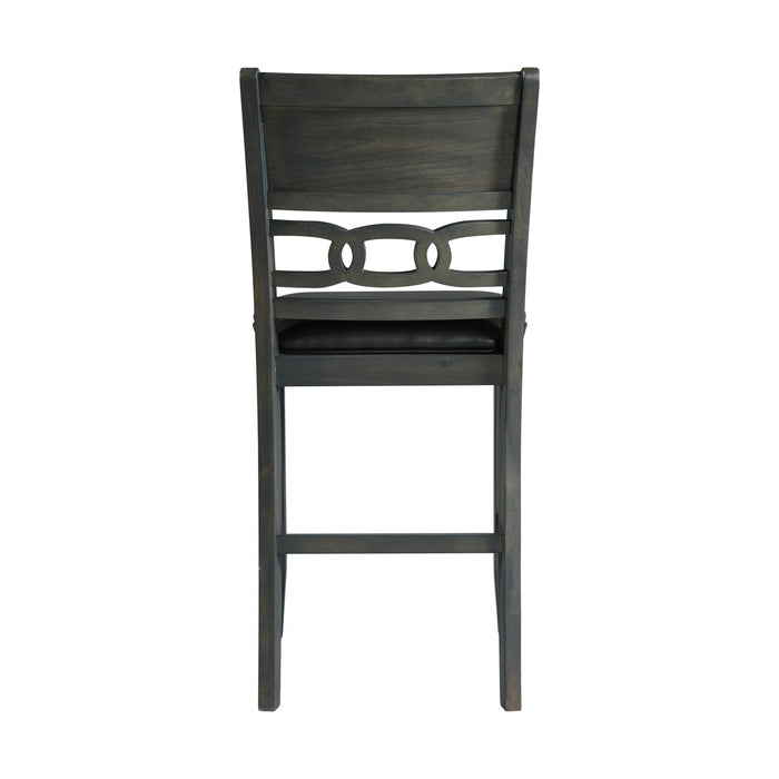 Amherst Counter Side Chair W/PU Cushion Grey Finish (2 Per Pack)