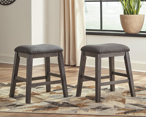 Caitbrook Counter Height Upholstered Bar Stool - Faith Furniture (Manhattan, KS)
