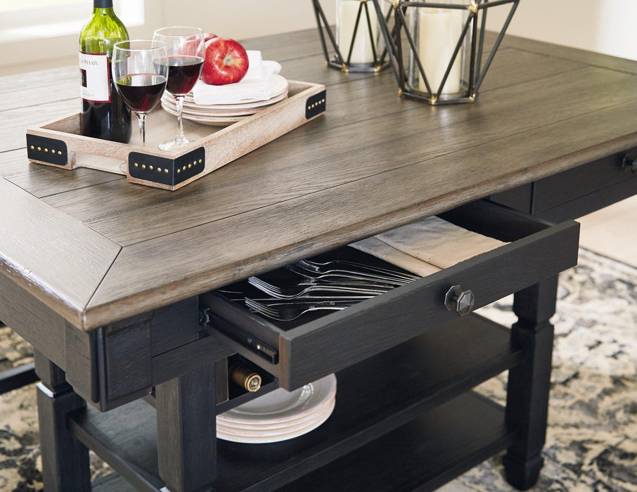 Tyler Creek Counter Height Dining Set - Faith Furniture (Manhattan, KS)