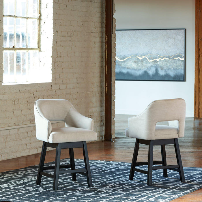 Tallenger Bar Stool Set - Faith Furniture (Manhattan, KS)