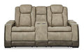 Next-Gen DuraPella Power Reclining Loveseat with Console - Faith Furniture (Manhattan, KS)