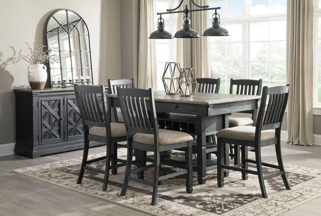 Tyler Creek Counter Height Dining Set - Faith Furniture (Manhattan, KS)