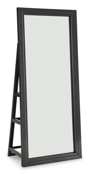 Evesen Floor Standing Mirror/Storage - Faith Furniture (Manhattan, KS)