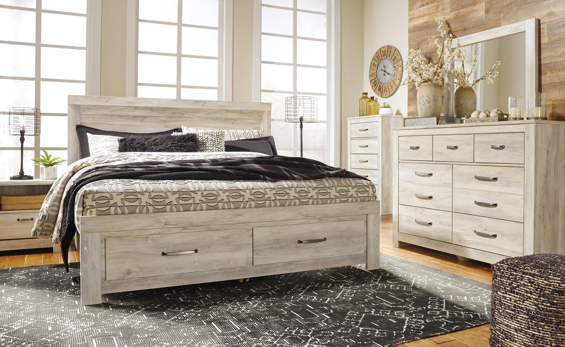 Bellaby Bed with 2 Storage Drawers - Faith Furniture (Manhattan, KS)