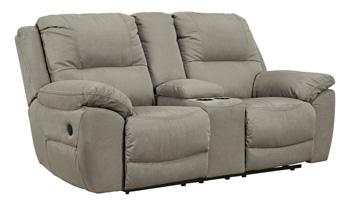 Next-Gen Gaucho Reclining Loveseat with Console - Faith Furniture (Manhattan, KS)