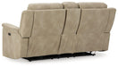 Next-Gen DuraPella Power Reclining Loveseat with Console - Faith Furniture (Manhattan, KS)