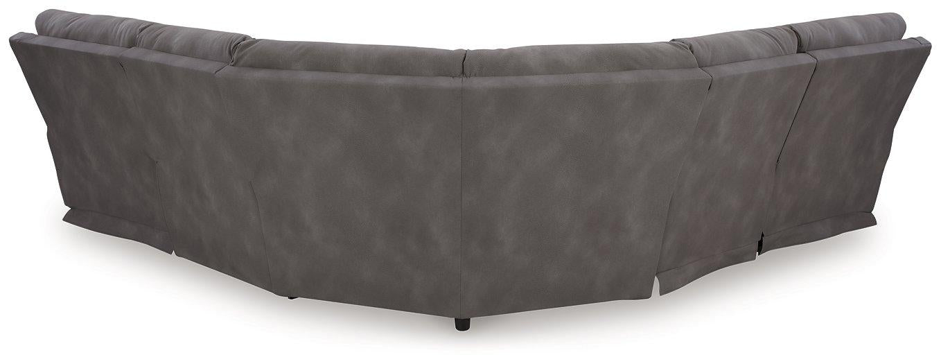 Next-Gen DuraPella Power Reclining Sectional - Faith Furniture (Manhattan, KS)