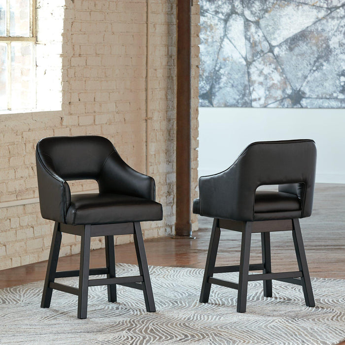 Tallenger Bar Stool Set - Faith Furniture (Manhattan, KS)