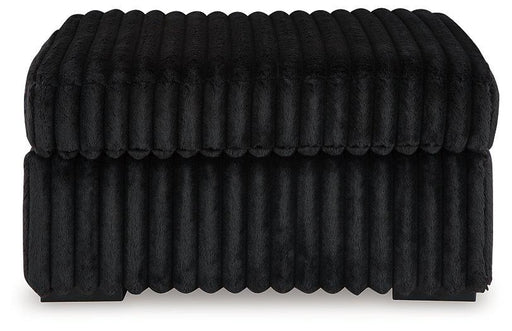 Midnight-Madness Oversized Accent Ottoman - Faith Furniture (Manhattan, KS)