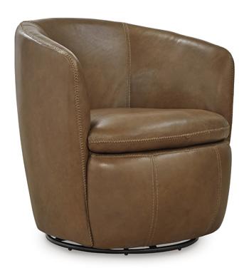 Kierreys Swivel Accent Chair - Faith Furniture (Manhattan, KS)