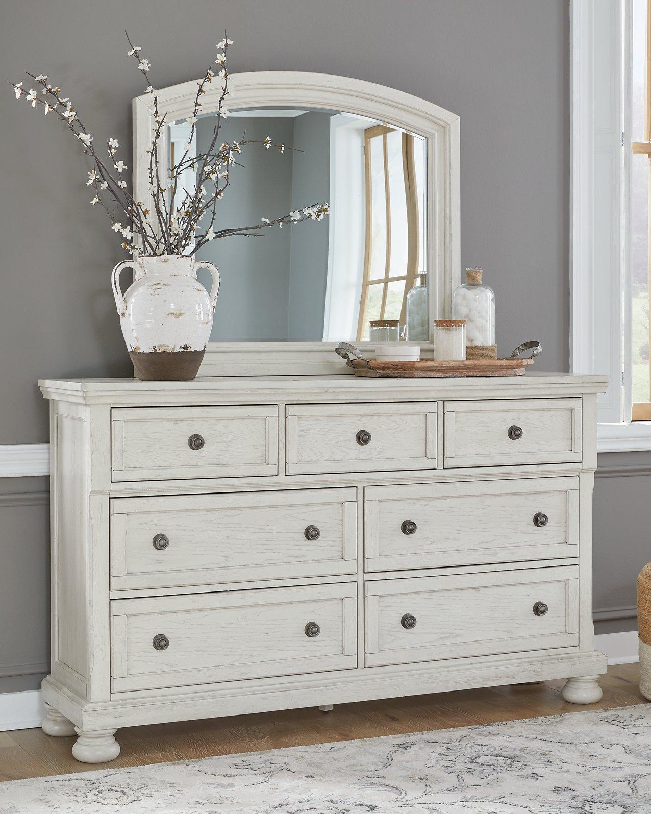 Dresser and Mirror