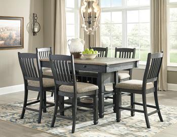 Tyler Creek Counter Height Dining Set - Faith Furniture (Manhattan, KS)