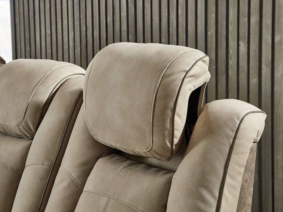 Next-Gen DuraPella Power Reclining Loveseat with Console - Faith Furniture (Manhattan, KS)