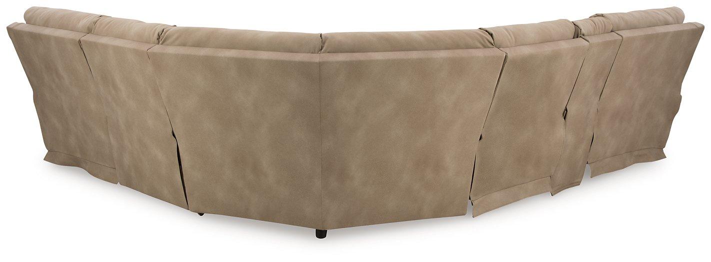 Next-Gen DuraPella Power Reclining Sectional - Faith Furniture (Manhattan, KS)