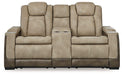 Next-Gen DuraPella Power Reclining Loveseat with Console - Faith Furniture (Manhattan, KS)