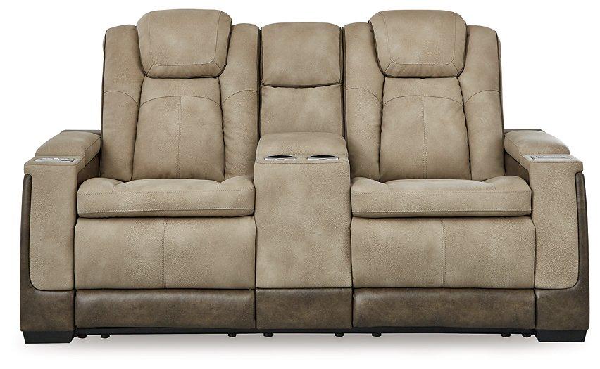Next-Gen DuraPella Power Reclining Loveseat with Console - Faith Furniture (Manhattan, KS)