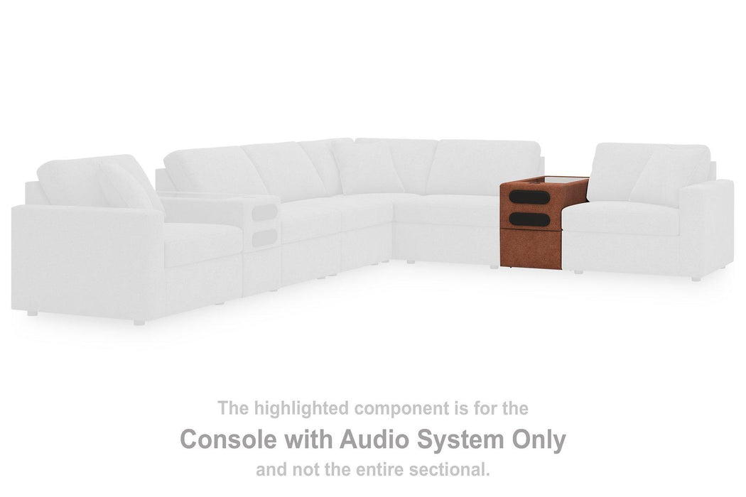 Modmax 5 Piece Sectional with Audio Console - Faith Furniture (Manhattan, KS)