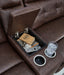 Punch Up Power Reclining Sectional Loveseat with Console - Faith Furniture (Manhattan, KS)