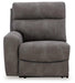 Next-Gen DuraPella Power Reclining Sectional Loveseat with Console - Faith Furniture (Manhattan, KS)
