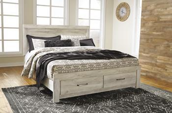 Bellaby Bed with 2 Storage Drawers - Faith Furniture (Manhattan, KS)