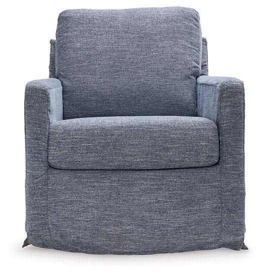 Nenana Next-Gen Nuvella Swivel Glider Accent Chair - Faith Furniture (Manhattan, KS)