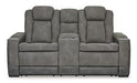 Next-Gen DuraPella Power Reclining Loveseat with Console - Faith Furniture (Manhattan, KS)