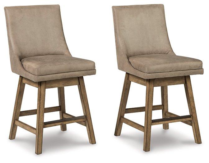 Tallenger Bar Stool Set - Faith Furniture (Manhattan, KS)