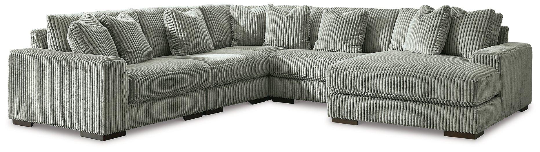 Lindyn Sectional with Chaise - Faith Furniture (Manhattan, KS)
