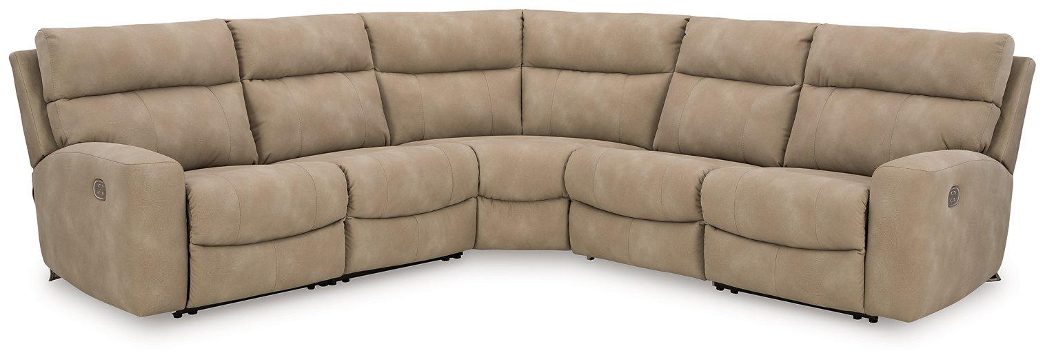 Next-Gen DuraPella Power Reclining Sectional - Faith Furniture (Manhattan, KS)