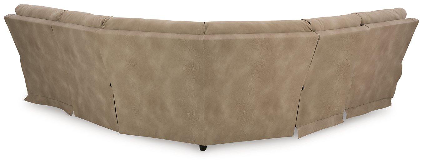 Next-Gen DuraPella Power Reclining Sectional - Faith Furniture (Manhattan, KS)