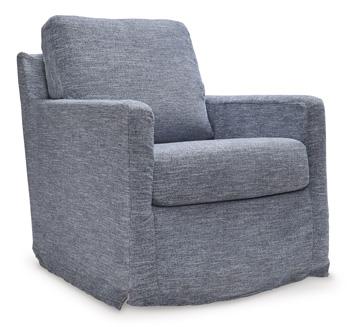 Nenana Next-Gen Nuvella Swivel Glider Accent Chair - Faith Furniture (Manhattan, KS)