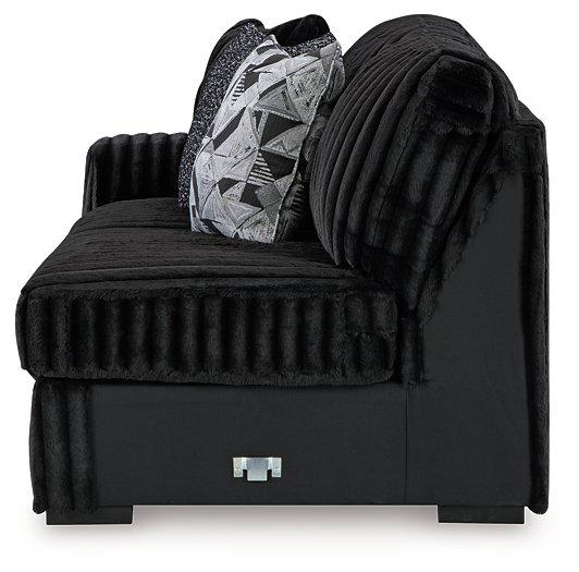 Midnight-Madness Sectional Sofa with Chaise - Faith Furniture (Manhattan, KS)