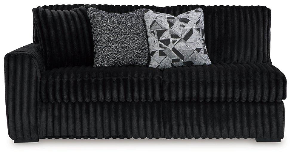 Midnight-Madness Sectional Sofa with Chaise - Faith Furniture (Manhattan, KS)