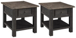 Tyler Creek End Table Set - Faith Furniture (Manhattan, KS)