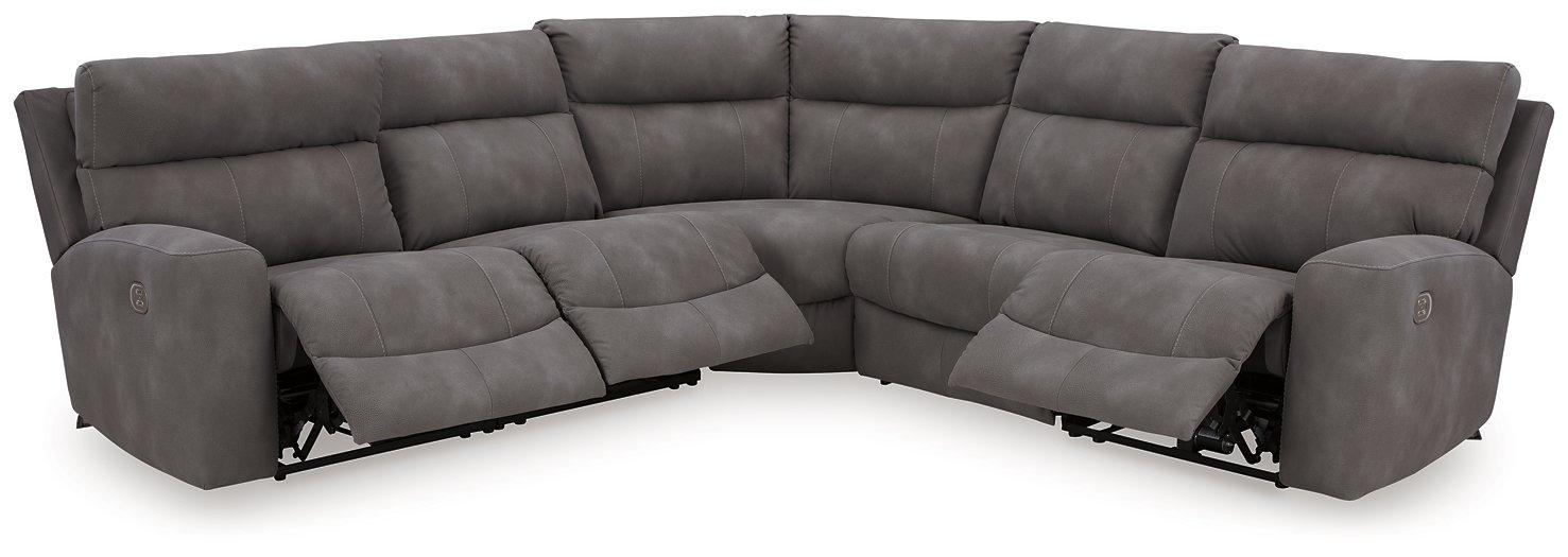 Next-Gen DuraPella Power Reclining Sectional - Faith Furniture (Manhattan, KS)