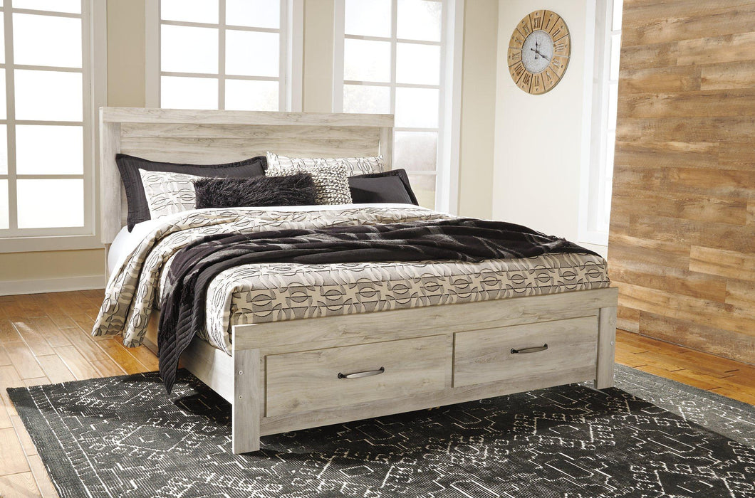 Bellaby Bed with 2 Storage Drawers - Faith Furniture (Manhattan, KS)