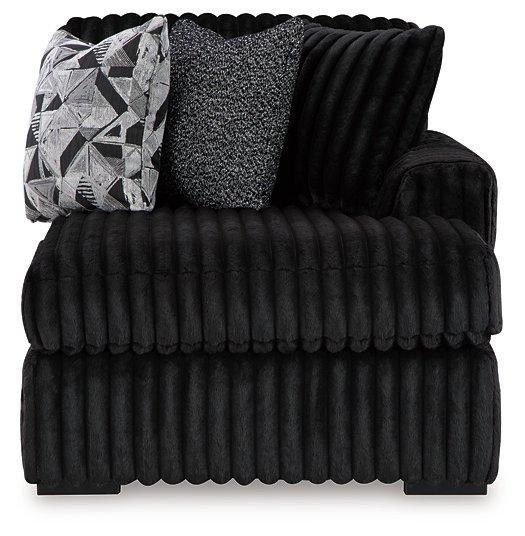 Midnight-Madness Sectional Sofa with Chaise - Faith Furniture (Manhattan, KS)