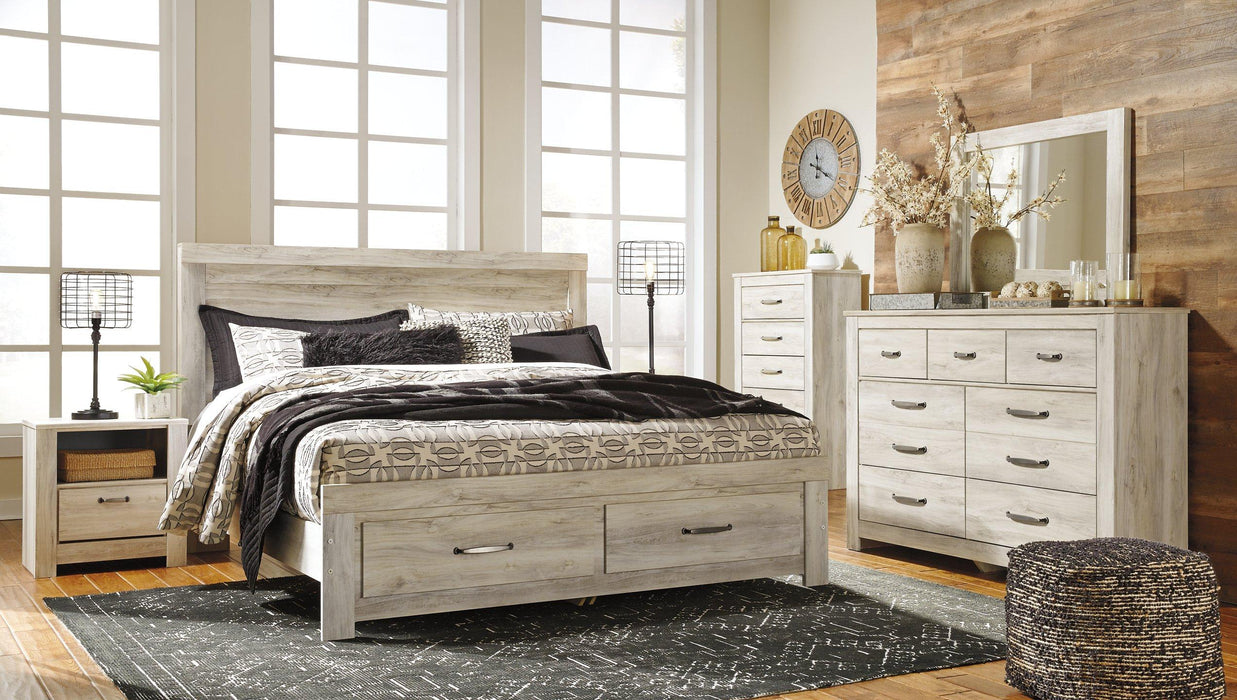 Bellaby Bed with 2 Storage Drawers - Faith Furniture (Manhattan, KS)