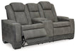 Next-Gen DuraPella Power Reclining Loveseat with Console - Faith Furniture (Manhattan, KS)