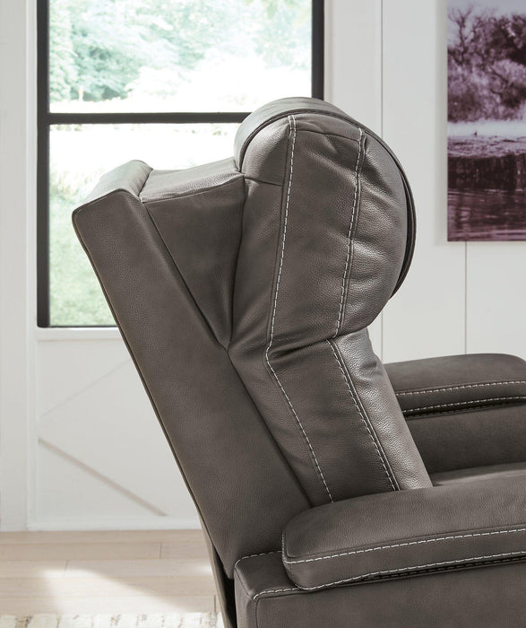 Feazada Power Recliner - Faith Furniture (Manhattan, KS)