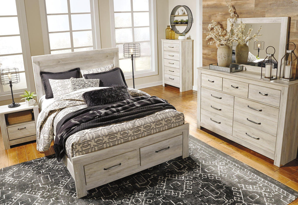 Bellaby Bed with 2 Storage Drawers - Faith Furniture (Manhattan, KS)