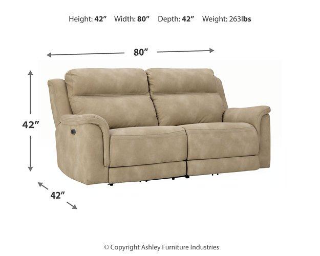 Next-Gen DuraPella Power Reclining Sofa - Faith Furniture (Manhattan, KS)