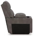 Next-Gen DuraPella Power Reclining Sectional Loveseat with Console - Faith Furniture (Manhattan, KS)