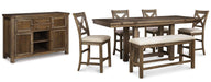 Moriville Counter Height Dining Set - Faith Furniture (Manhattan, KS)