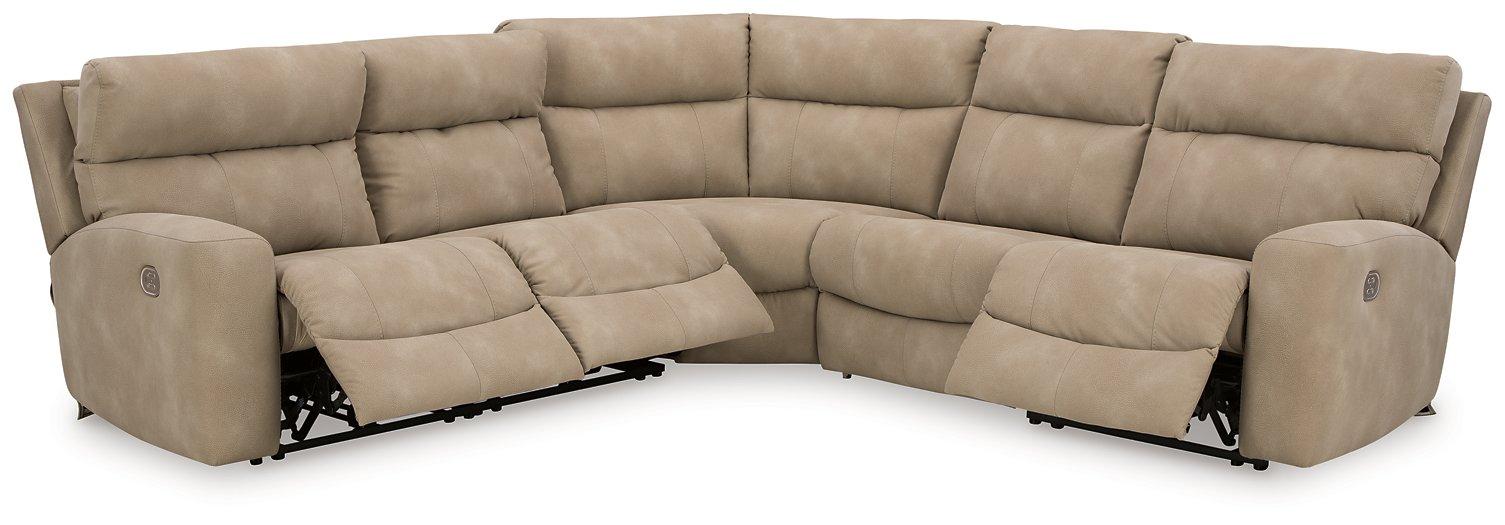 Next-Gen DuraPella Power Reclining Sectional - Faith Furniture (Manhattan, KS)