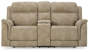 Next-Gen DuraPella Power Reclining Loveseat with Console - Faith Furniture (Manhattan, KS)