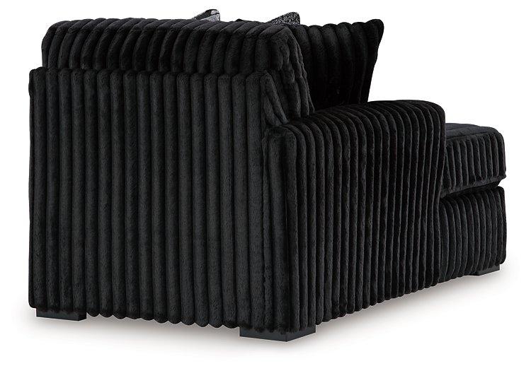 Midnight-Madness Sectional Sofa with Chaise - Faith Furniture (Manhattan, KS)