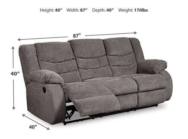 Tulen Reclining Sofa - Faith Furniture (Manhattan, KS)