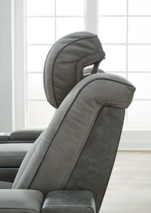 Next-Gen DuraPella Power Reclining Loveseat with Console - Faith Furniture (Manhattan, KS)