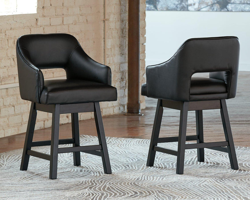 Tallenger Bar Stool Set - Faith Furniture (Manhattan, KS)